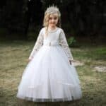 robe blanche fille 12 ans