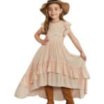 robe de communion boheme